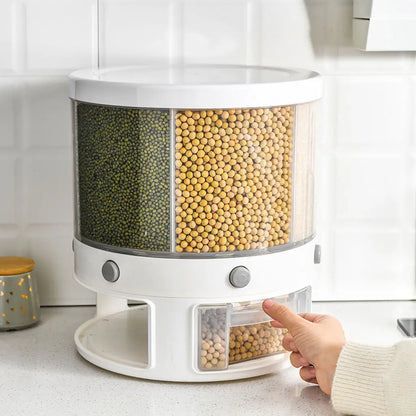 Distributeur Rotatif De Céréales Et Pâtes