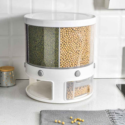 Distributeur Rotatif De Céréales Et Pâtes